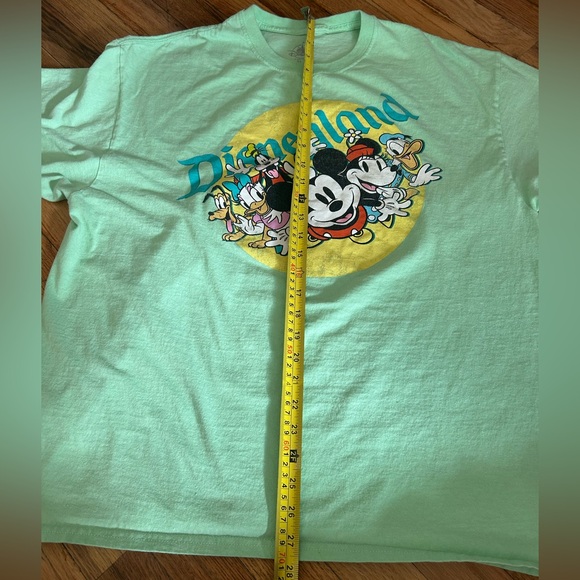Disneyland Fab 5 Mint Green Graphic T-Shirt Mickey Mouse Disney Parks Cotton XL - Picture 5 of 6